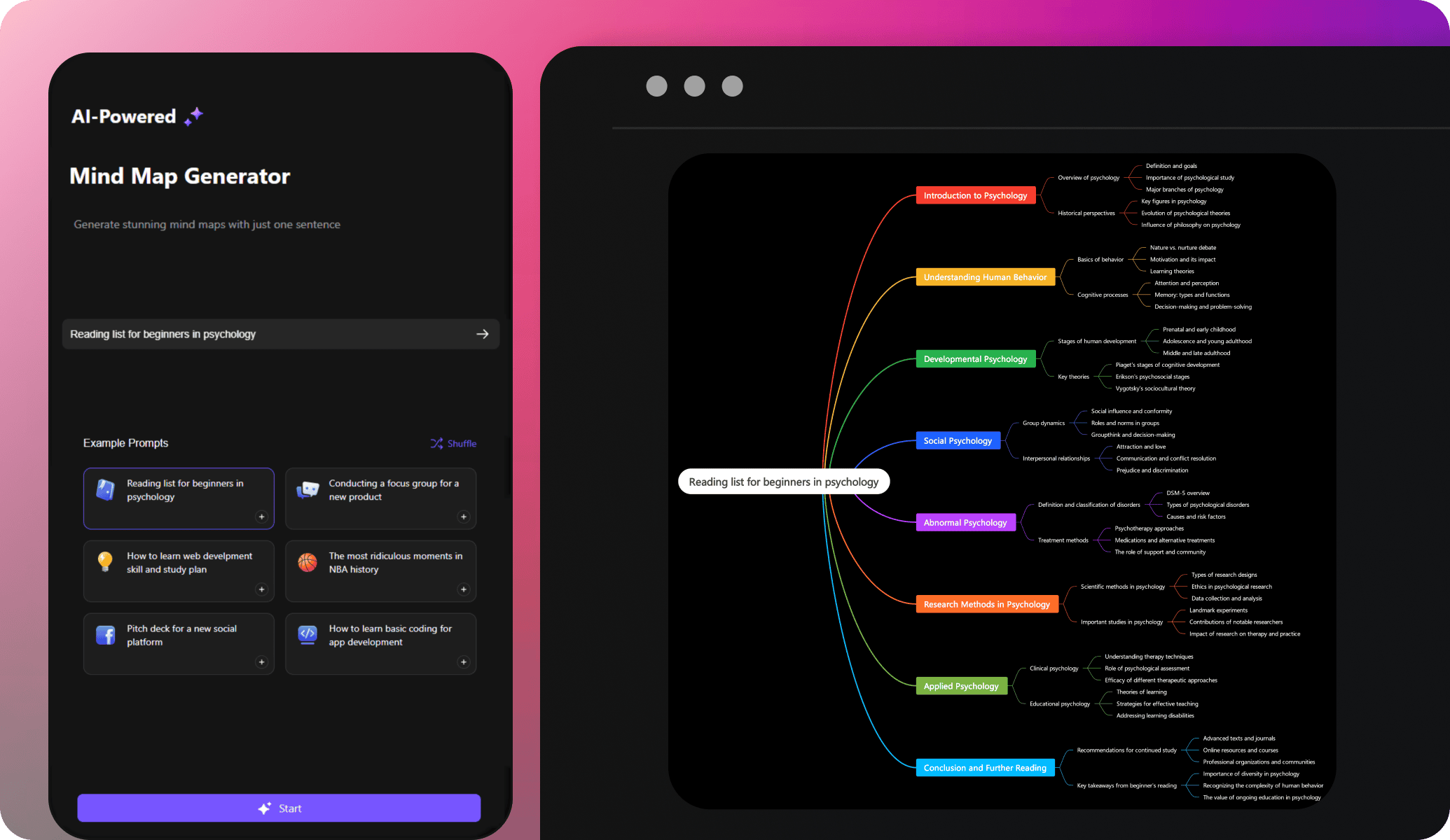 edrawai mind map generator