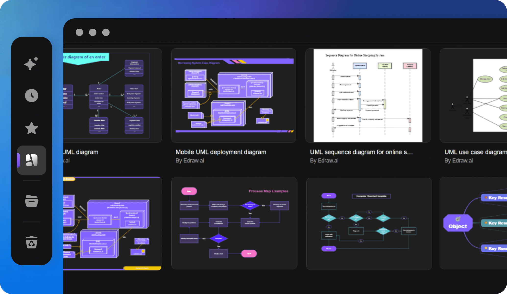 edrawai template collection