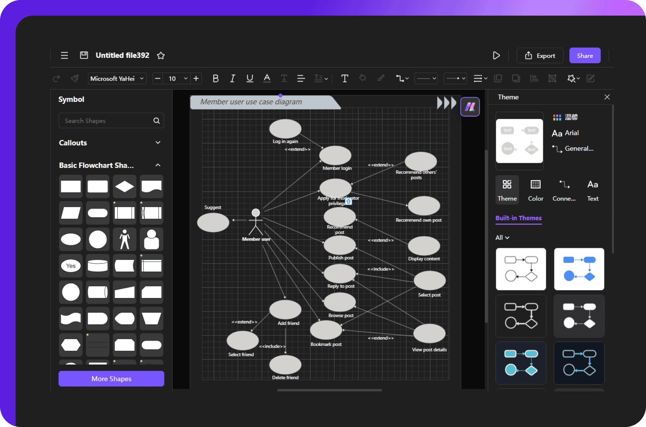 customization options