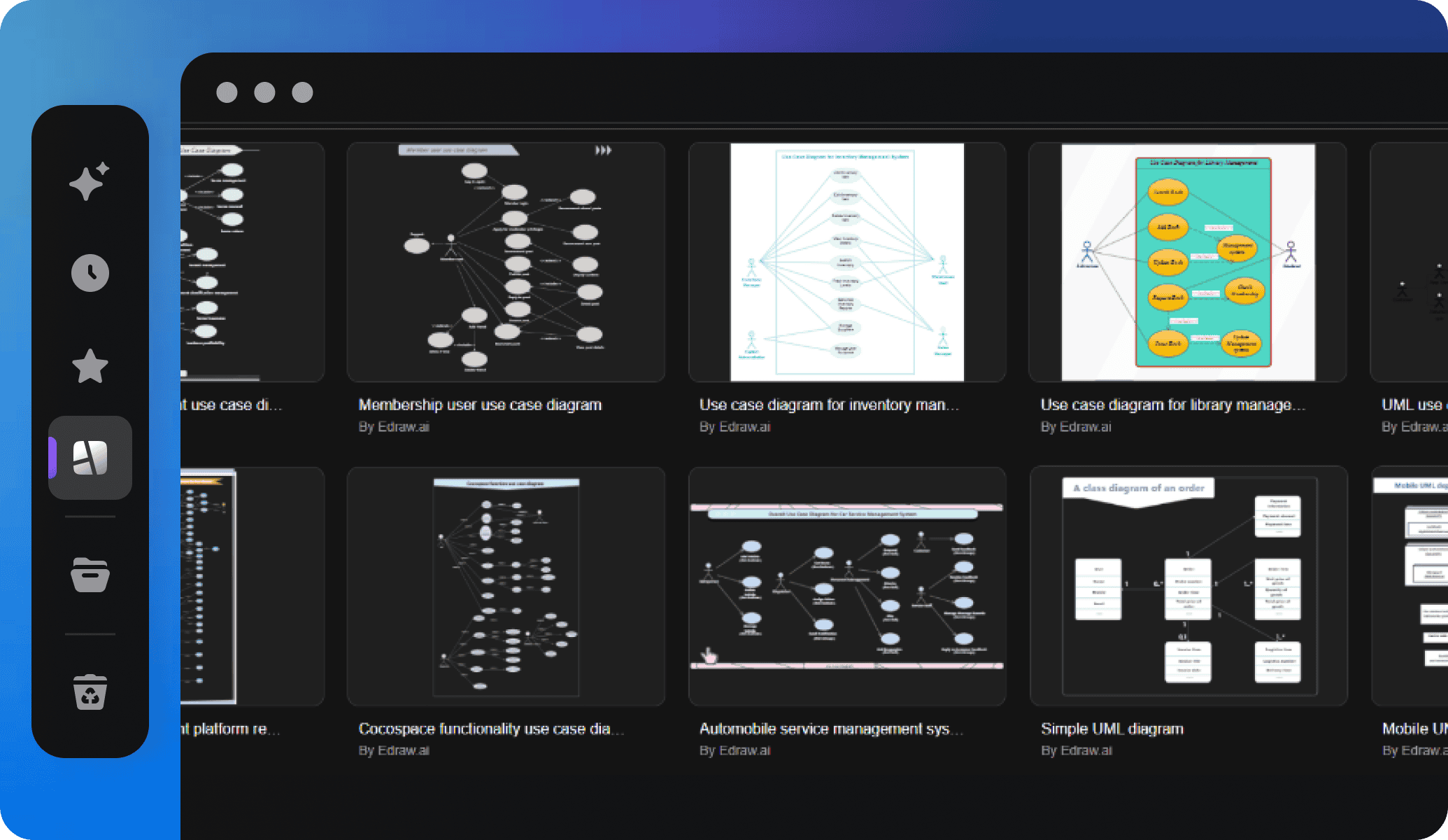 edrawai template collection