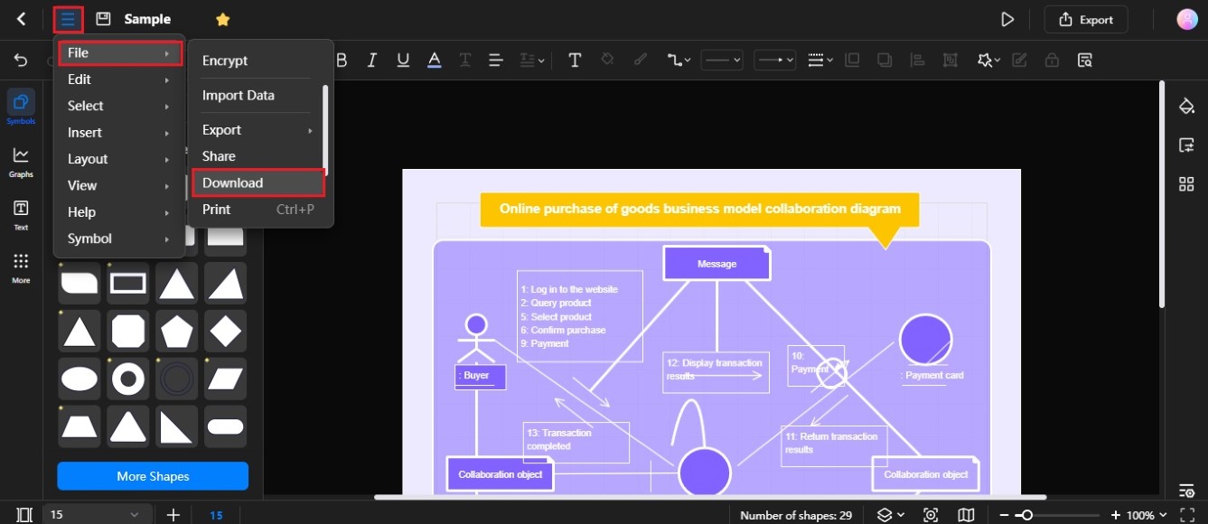 download diagram as eddx