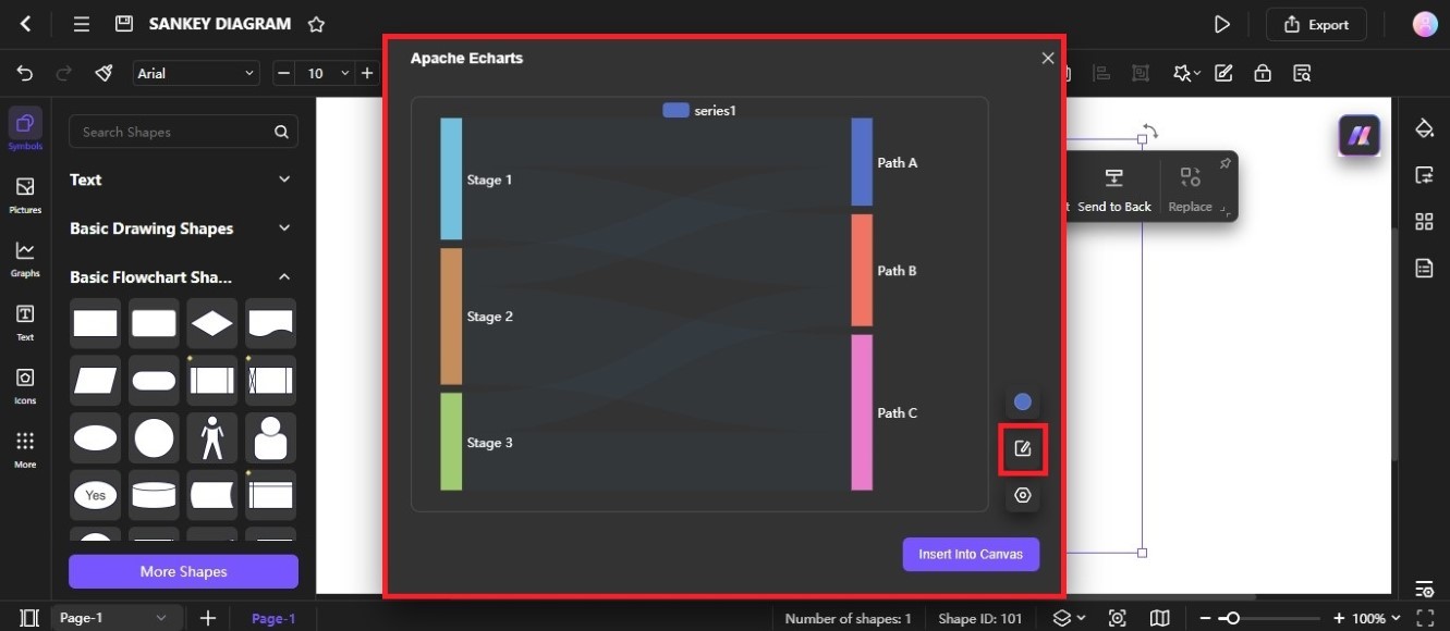 edit data ai generated sankey diagram