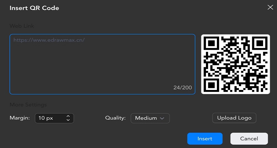 qr code interface