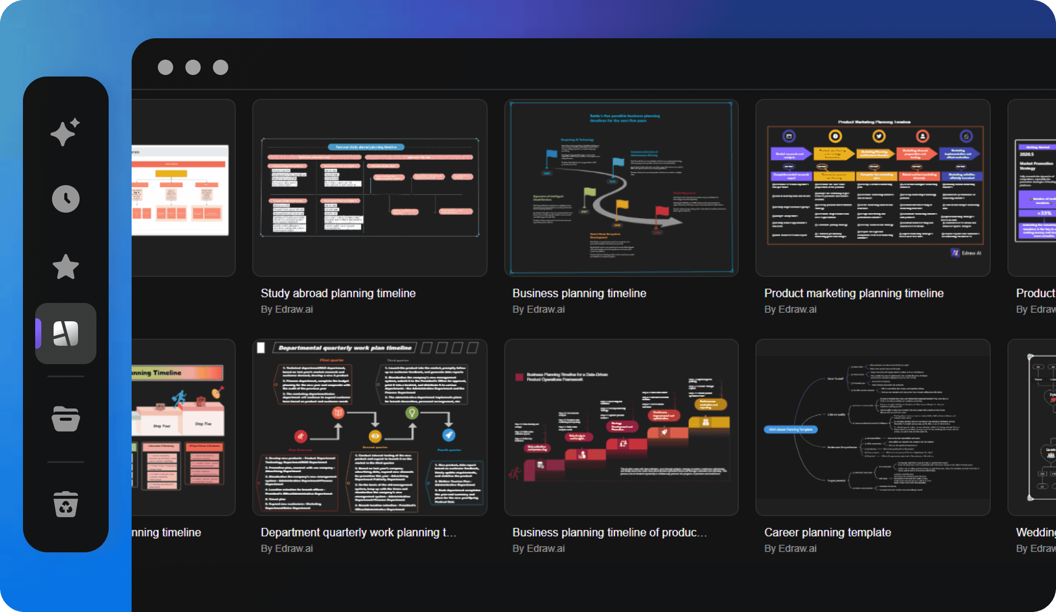 edrawai template collection